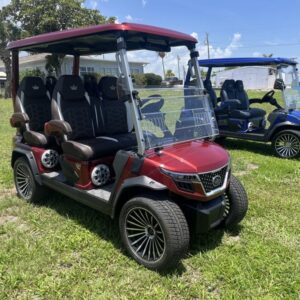 2025 Evolution D-Max GT4 Flamenco Red | 4-Seater with 24-Speaker Sound